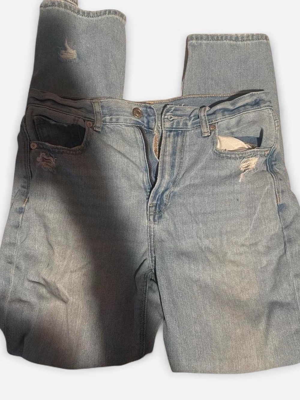 American Eagle Outfitters Light Blue Skinny Jeans